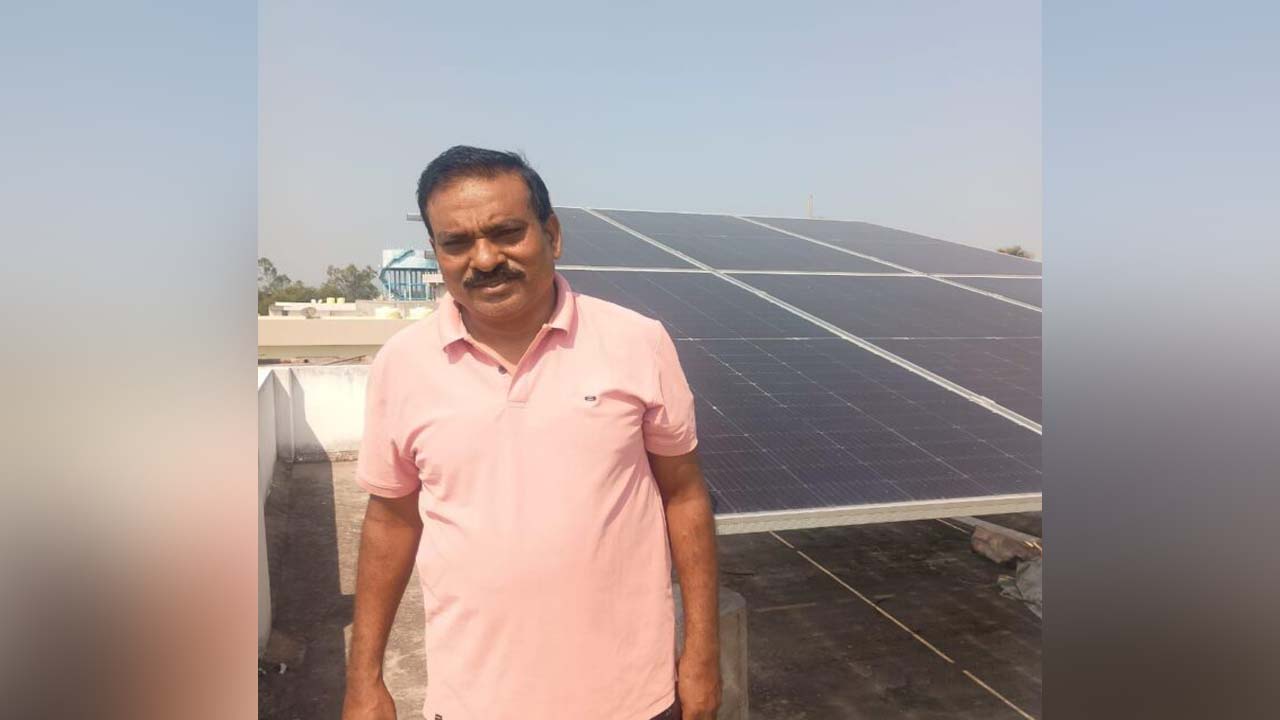 विष्णु के सुशासन से मेश्राम का घर सौर ऊर्जा से हुआ रोशन