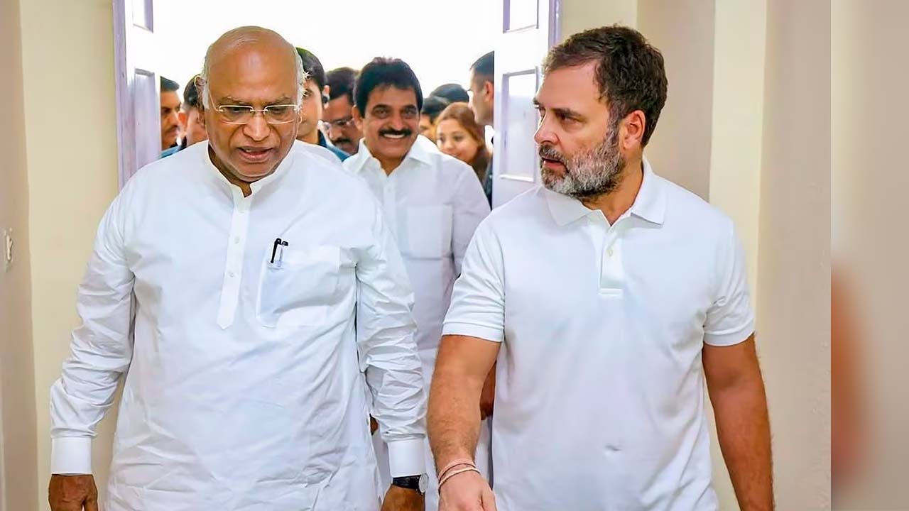 मल्लिकार्जुन खरगे - राहुल गांधी