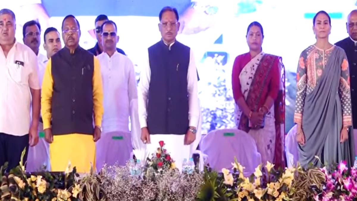 सरगुजा ओलंपिक का सीएम साय ने किया उद्घाटन : कहा - माँ महामाया की कृपा पूरे छत्तीसगढ़ में बनी रहे