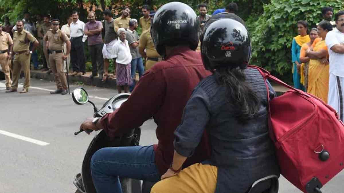 परिवहन विभाग का बड़ा फैसला : हाईवे पर दोपहिया के पीछे बैठने वाले सहयात्री को भी लगाना होगा हेलमेट