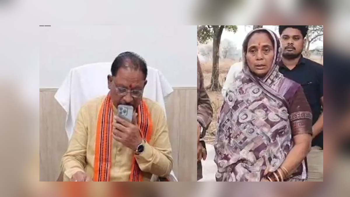 Chief Minister Vishnu Deo Sai, Padma Shri Phoolbasan Yadav, Raipur