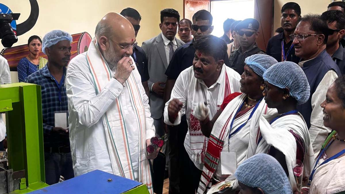 Home Minister Amit Shah , Shaheed Veer Gundadhur Seva Dera, Bastar, Raipur
