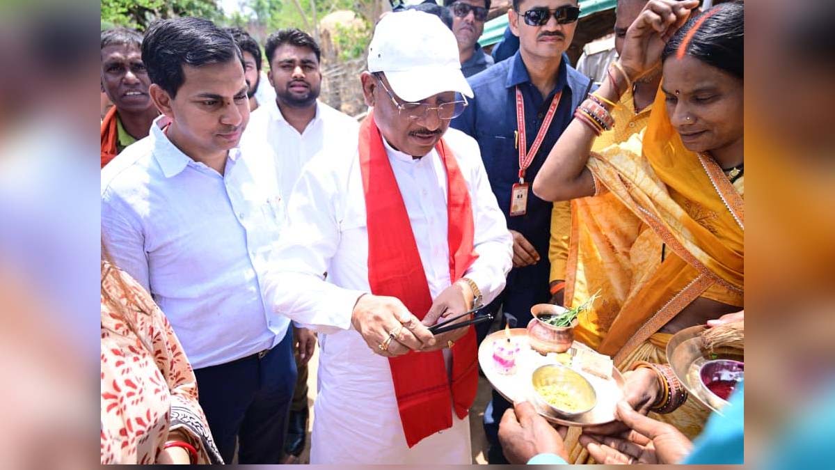 Chief Minister Vishnu Deo Sai, Kawardh, Village Lokhan, Raipur