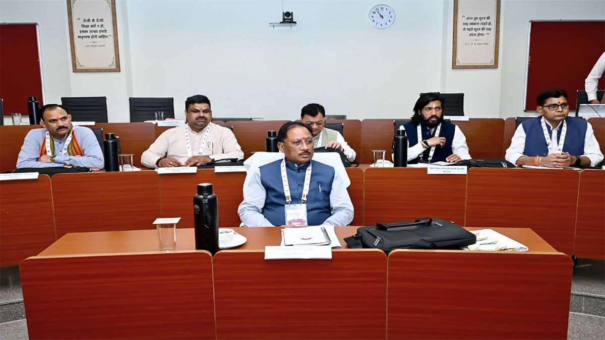 'Chintan Shivir, Brainstorming Session, Chief Minister Sai, Developed Chhattisgarh
